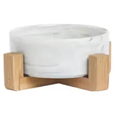 marmurowa miska ceramiczna rozowa