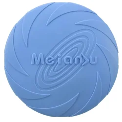 wytrzymale frisbee dla psa niebieskie