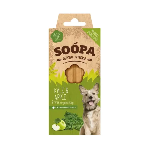 SOOPA Dental Sticks Jarmuż i Jabłko 