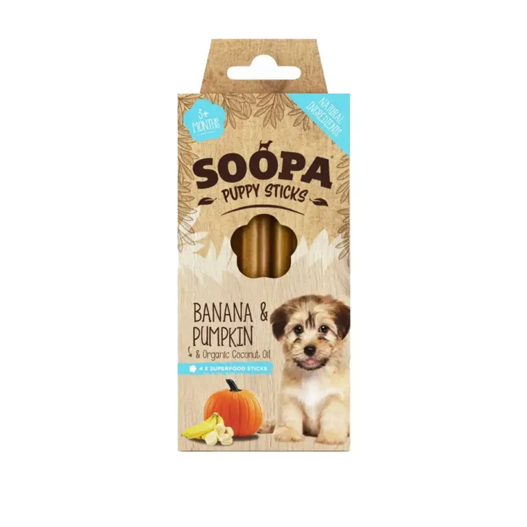 Soopa Dental sticks dla szczeniaka banan i dynia