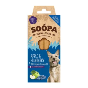 Soopa Dental Sticks jabłko i borówka