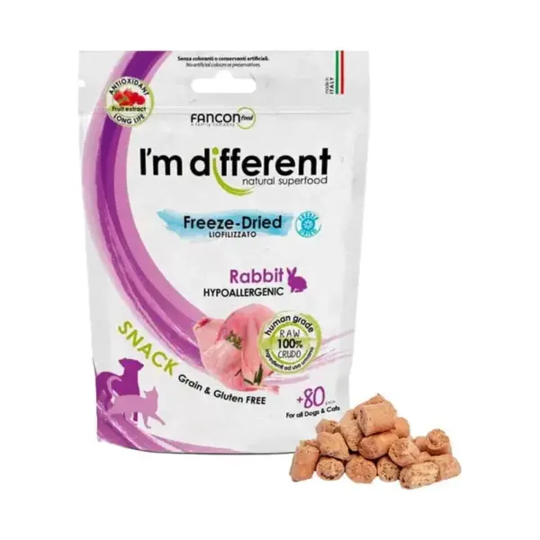 I'm different mięso liofilizowane królik