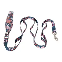 Smycz dla psa Truelove Blossom granatowo-czerwona Smycz dla psa Truelove Blossom granatowo-czerwona