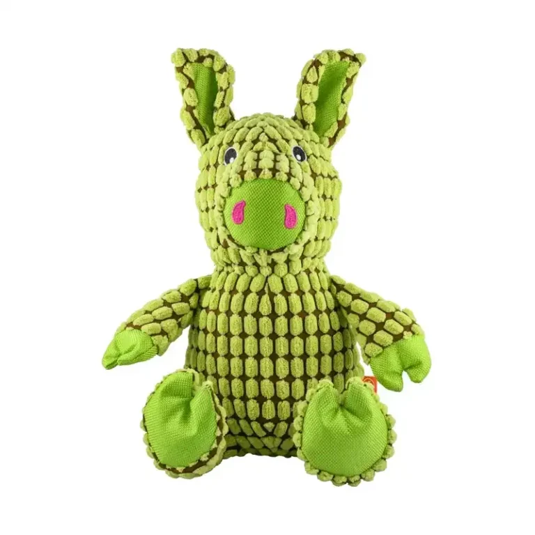 zabawka dla psa zielona świnka zabawka dla psa zielona świnka