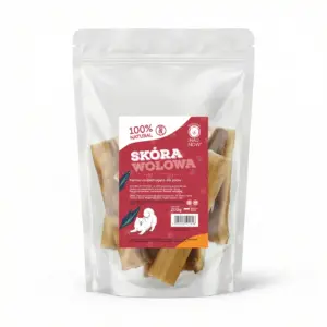 Super gryzak skóra wołowa dla psa - 200g