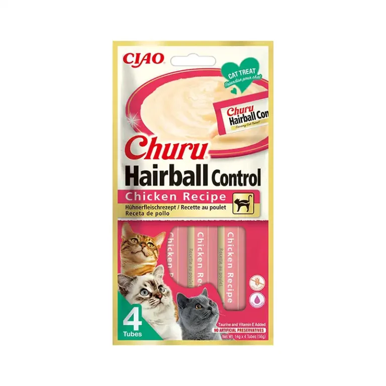 INABA CAT CHURU HAIRBALL CHICKEN INABA CAT CHURU HAIRBALL CHICKEN