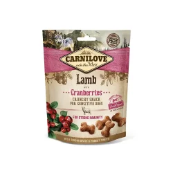 CARNILOVE CRUNCHY SNACK LAMB & CRANBERRIES WITH FRESH MEAT 200G