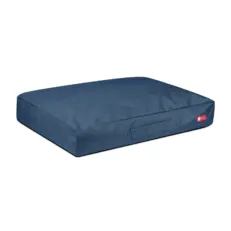 legowisko poducha granatowa bokiem