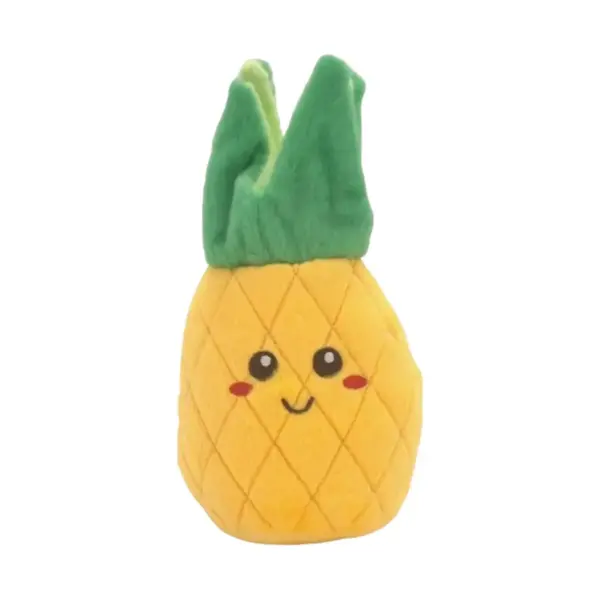 Pluszowy ananas — zabawka dla psa