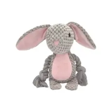 zabawka pluszowa królik siedząc