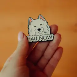 Przypinka pin Hau Now Przypinka pin Hau Now