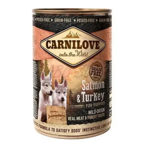 CARNILOVE WILD MEAT SALMON&TURKEY PUPPIES