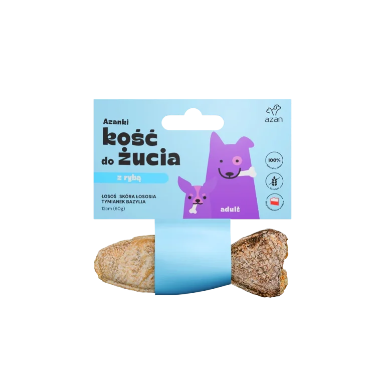 azanki kość z łososiem i tymiankiem