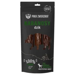 Paka Zwierzaka Kabanosy z dzika 3 szt