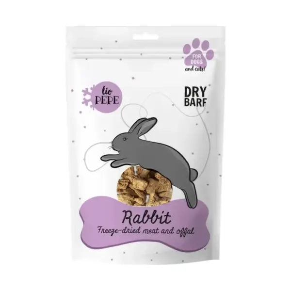 Paka Zwierzaka Pepe liofilizowany królik (królicza wątróbka) 60g
