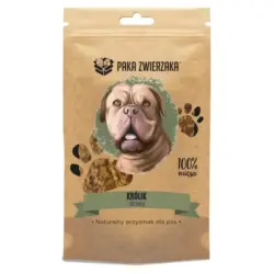 Paka Zwierzaka Przysmak stripsy Królik 100% (70g) Paka Zwierzaka Przysmak stripsy Królik 100% (70g)