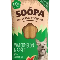 SOOPA Dental Sticks arbuz i jabłko SOOPA Dental Sticks arbuz i jabłko