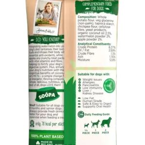 soopa sticks arbuz i jablko - etykieta