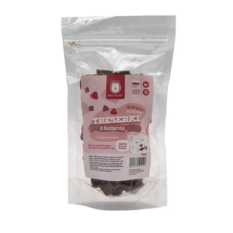 Hau Now Treserki z bażanta 100g Hau Now Treserki z bażanta 100g