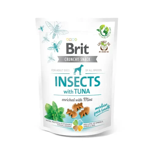 Brit Care Dog Crunchy Cracker Insect & Tuna 200g