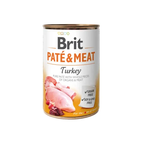 Brit Pate&Meat Turkey 400g