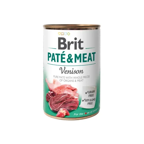 Brit Pate&Meat Venison 400g