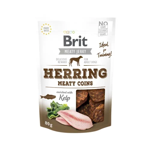 Brit Jerky Herring Meaty Coins 80g