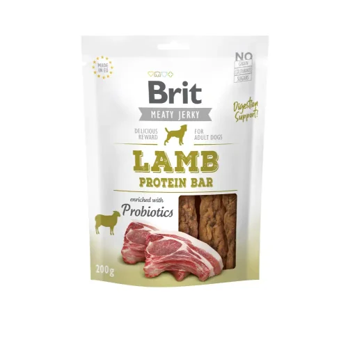 Brit Jerky Lamb Protein Bar 200g