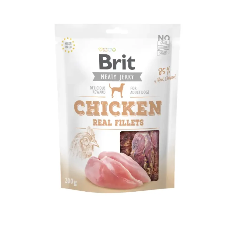 Brit Jerky Chicken Fillets 200g