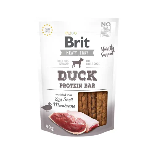 Brit Jerky Duck Protein Bar 80g