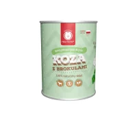 Hau Now Mokra karma monobiałkowa Koza z brokułami 400g