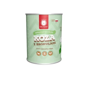 Hau Now Mokra karma monobiałkowa Koza z brokułami 400g