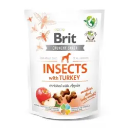 Brit Care Dog Crunchy Cracker Insect & turkey 200g Brit Care Dog Crunchy Cracker Insect & turkey 200g