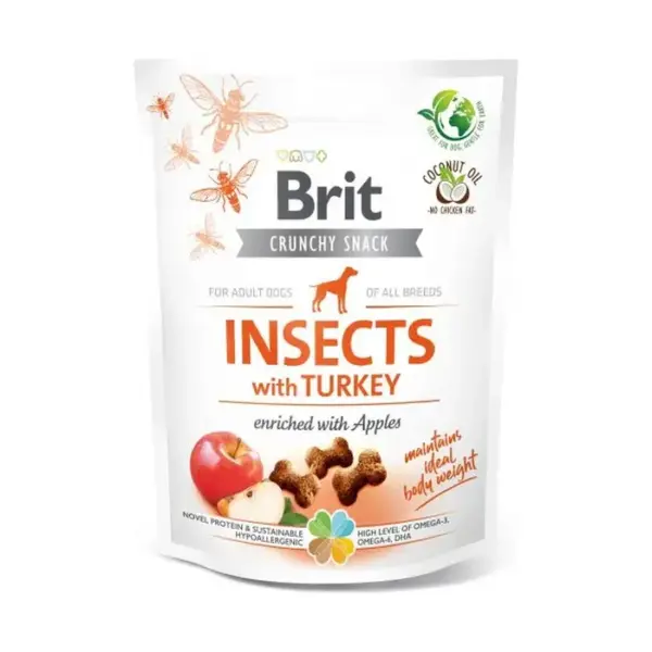 Brit Care Dog Crunchy Cracker Insect & turkey 200g