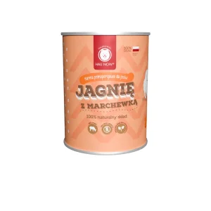 Hau Now Mokra karma monobiałkowa jagnięcina z marchewką 400g