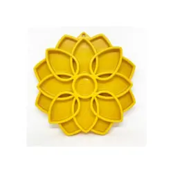 SodaPup Mandala Feeder - żółta SodaPup Mandala Feeder - żółta