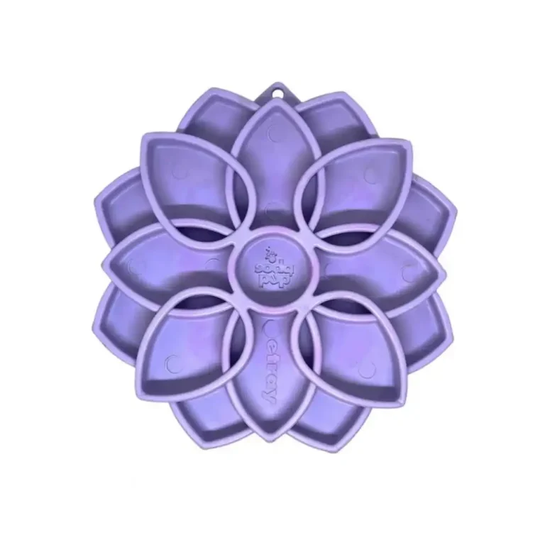 SodaPup miska spowalniająca soft mandala fioletowa