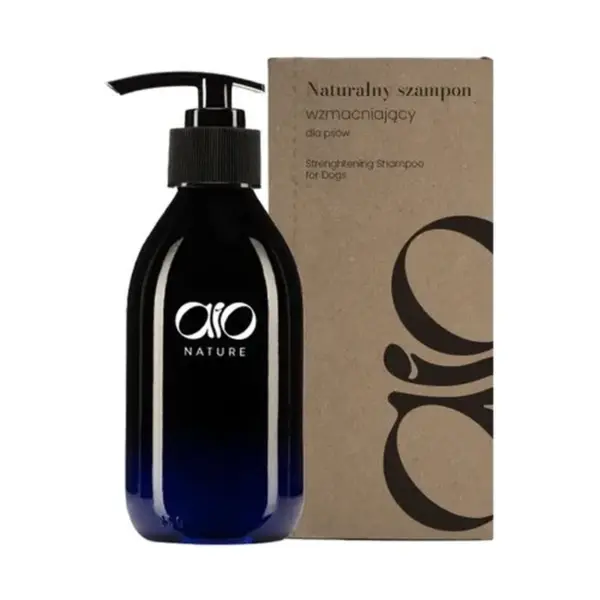 AIO Nature Naturalny szampon wzmacniający  dla psów 150ml