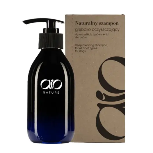 AIO Nature Szampon głęboko oczyszczający do wszystkich typów sierści 150ml