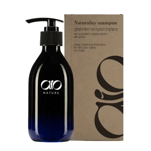 AIO Nature Szampon głęboko oczyszczający do wszystkich typów sierści 250ml