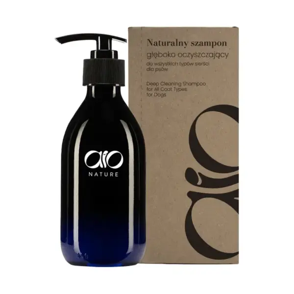 AIO Nature Szampon głęboko oczyszczający do wszystkich typów sierści 250ml