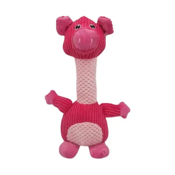 Pluszowa świnka z piszczałką dla psa 35 cm