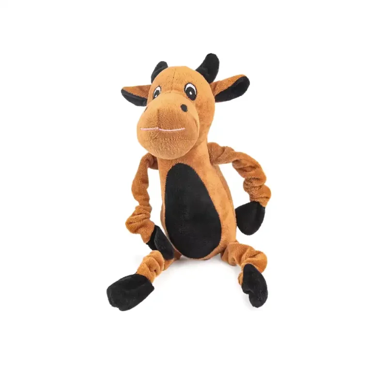 zabawka pluszowa dla psa krowka
