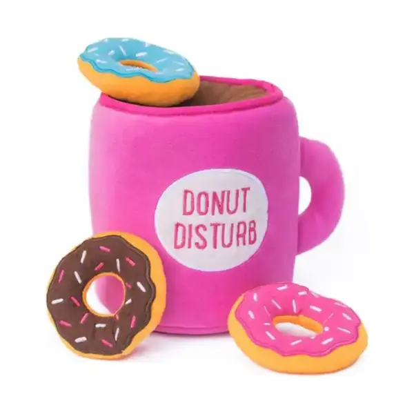 Pluszowa zabawka węchowa kawa i donuty