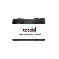 Totobi Naturalne mydło z węglem aktywnym 90g