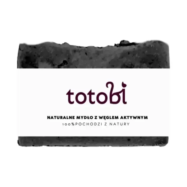 Totobi naturalne mydło z węglem aktywnym 90g