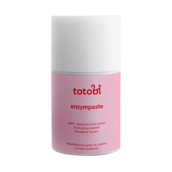Totobi Enzympaste Kiss Berry - enzymatyczna pasta do zębów truskawkowa
