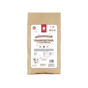 Karma sucha Jagnięcina z marchewką ADULT 12kg L