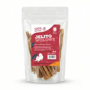 Jelito wołowe dla psa — naturalny gryzak - 100g