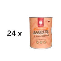 Zestaw 24 x jagnięcina z marchewką 400g